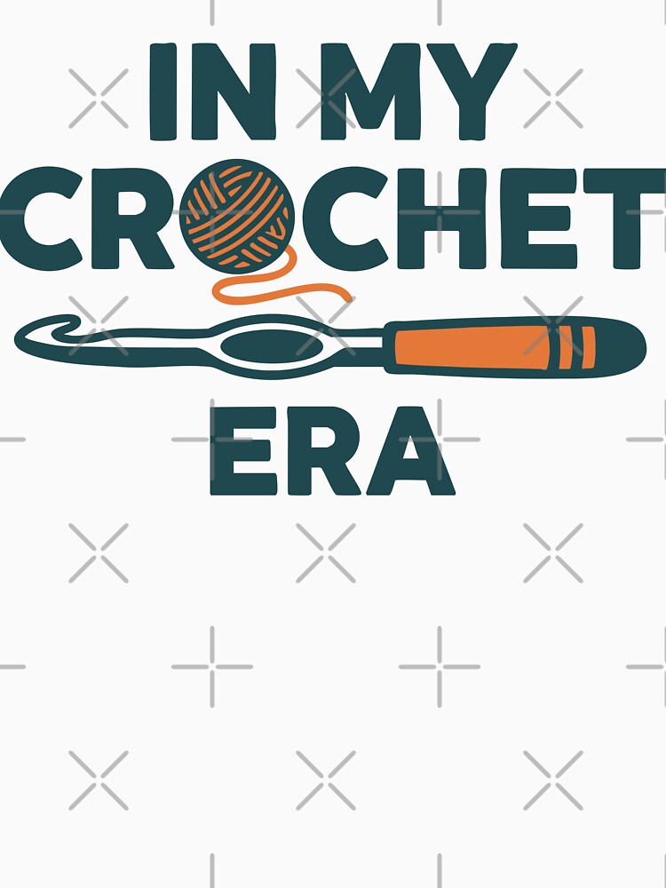 In My Crochet Era Funny Crochet Lover Yarn Hook by LuminOrb