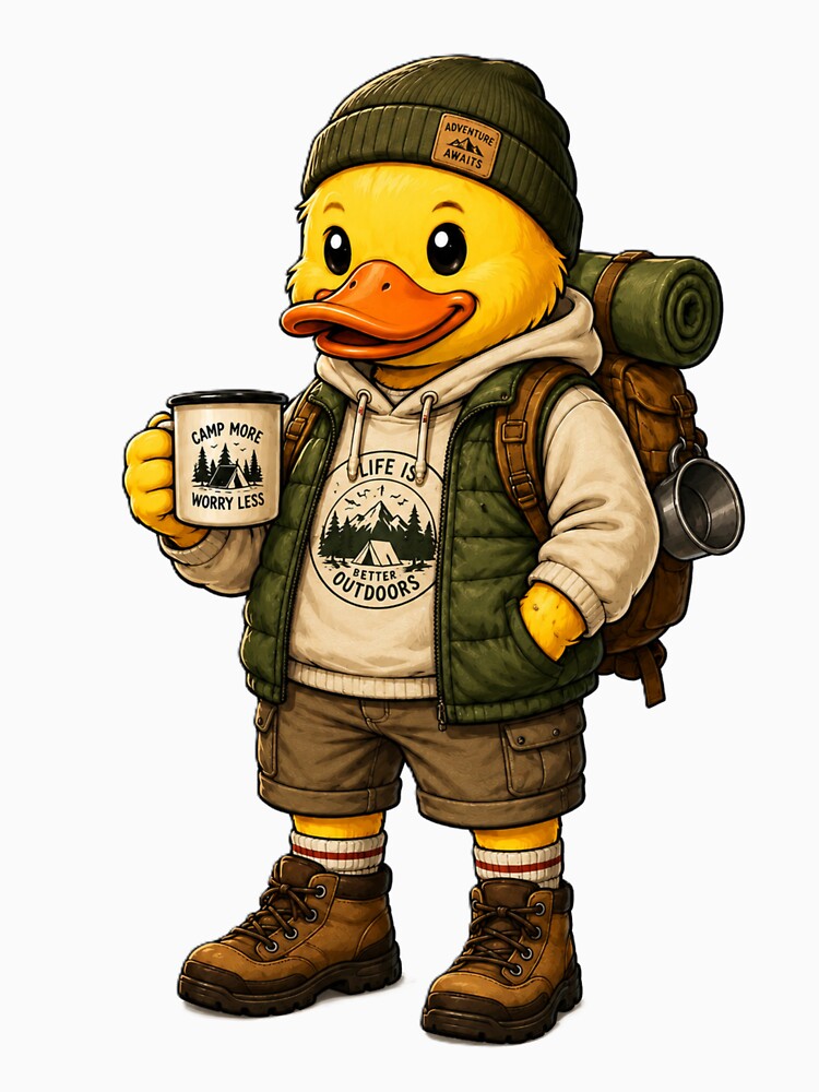 Camper Duck by Thor-stone