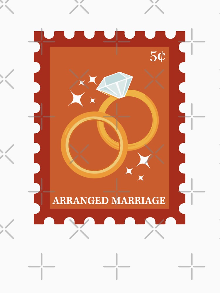 Stamp Arranged Marriage Romance Book Club Book Trope Bookish by BookWishEra