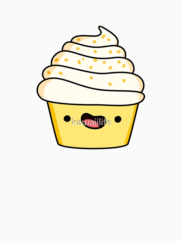 Kawaii Yellow Cupcake by kawaiilife
