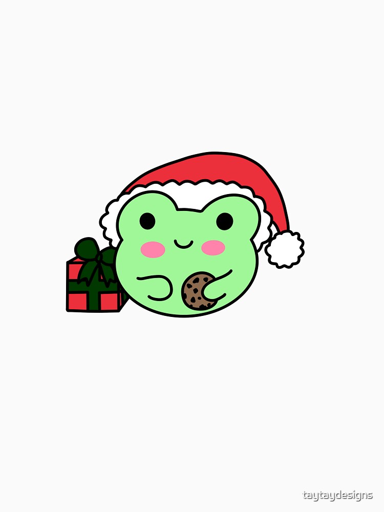 christmas santa froggy by taytaydesigns