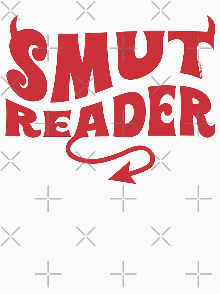 Smut Reader / Red Flirty Devil Horns and Tail Bookish Aesthetic for Smut Kindle Book Readers Tbr Ya Books by Latinoladas