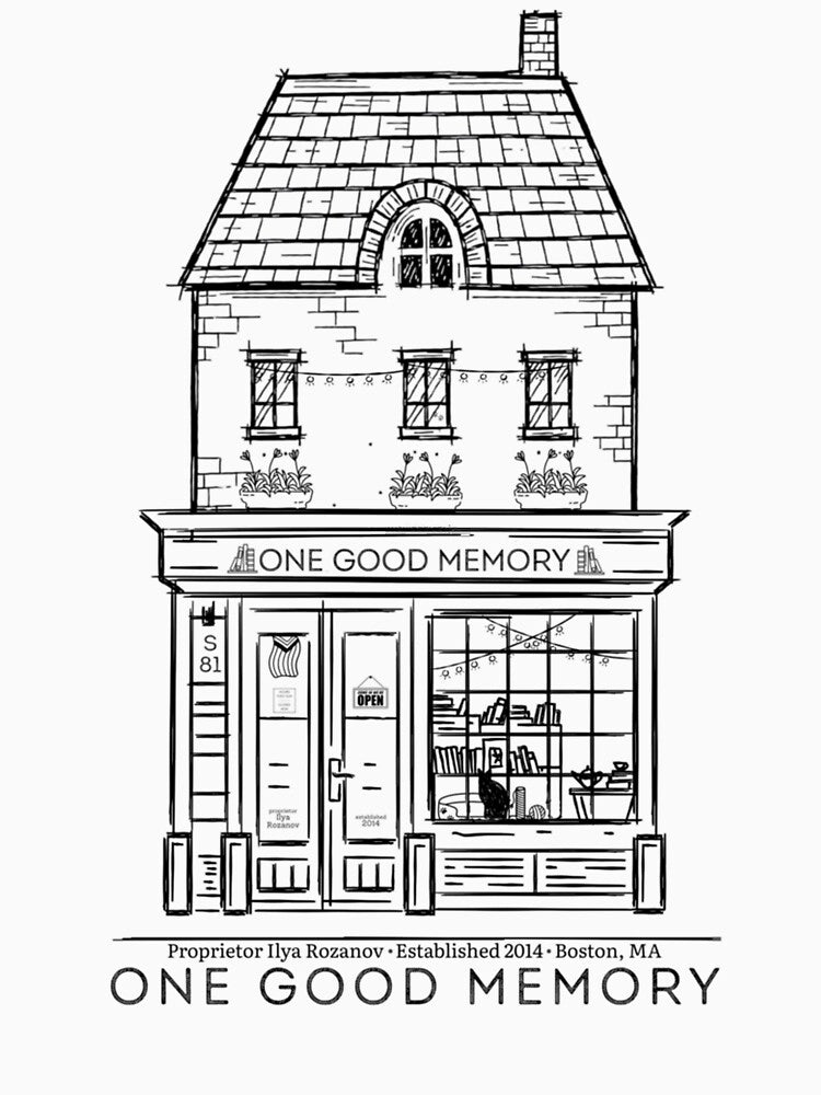 one good memory book store, proprietor ilya rozanov by JacquelineJor