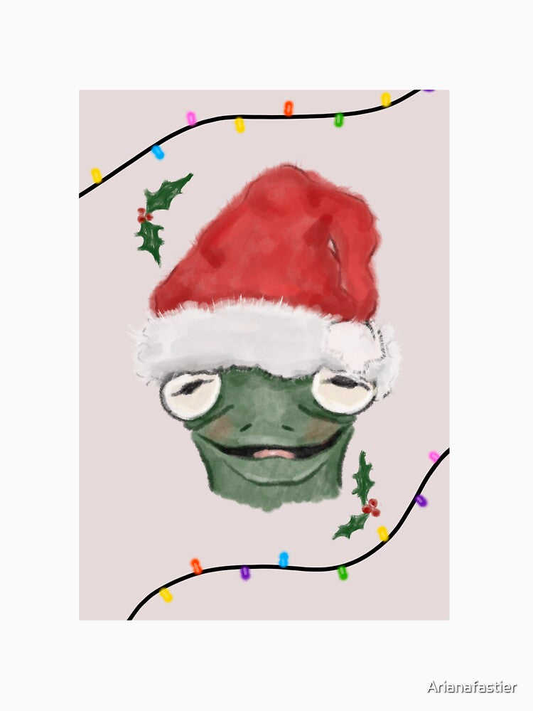 Christmas Frog by Arianafastier