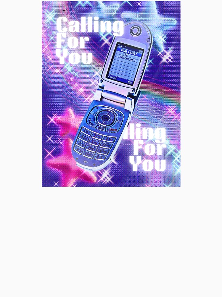 Retro Flip Phone Calling For You by DOVE Creative Studios