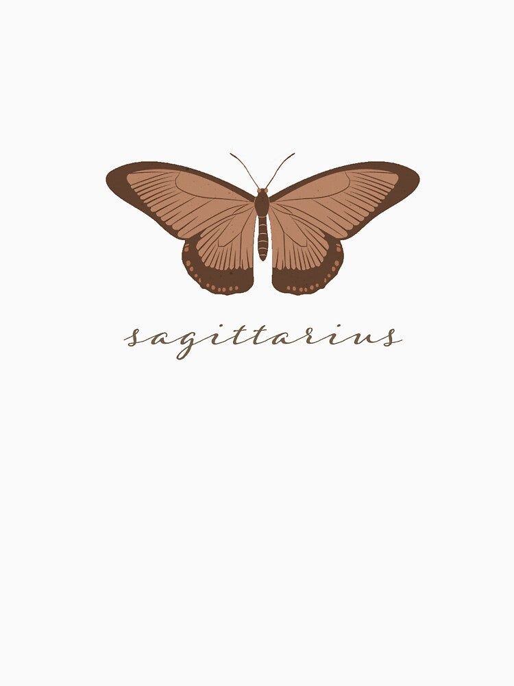 sagittarius butterfly aesthetic astrology by mandeegirl17