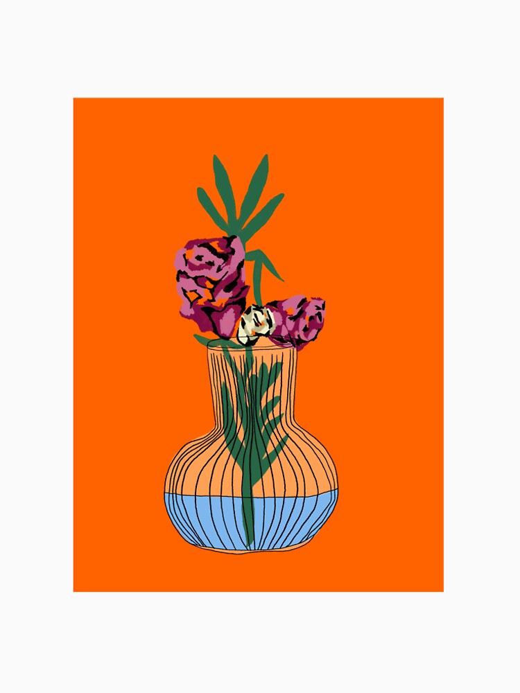 Flowers in vase by catdroool