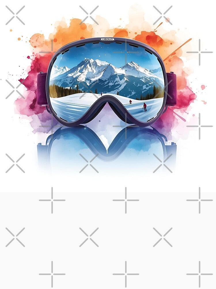 Ski / Snowboard googles Mountain Sunrise by FitEnvy