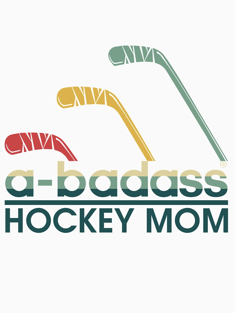 a-badass Ice hockey mom vintage by jentochicken