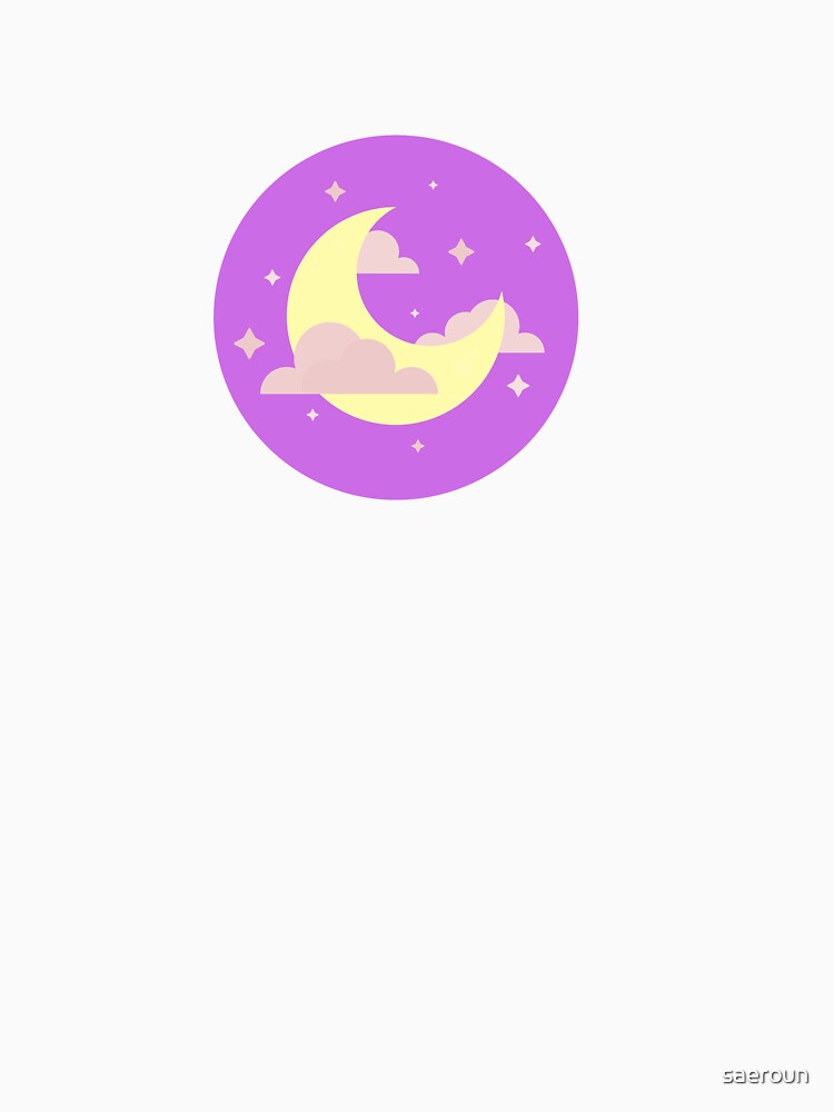 Soft Moon Print by saeroun