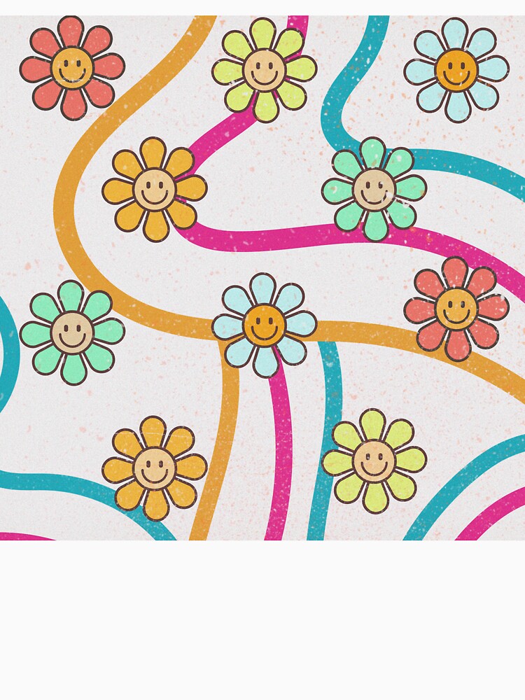 Floral groovy graphics by Abelievingheart