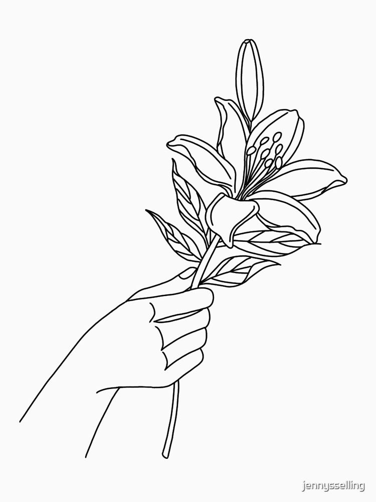Hand Holding Flower by jennysselling