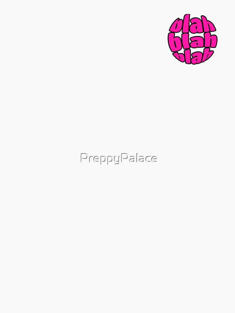 Pink Blah Blah Blah by PreppyPalace