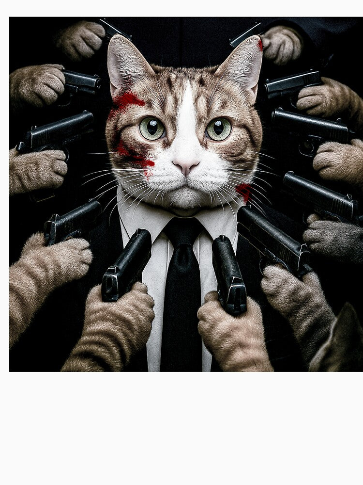 Funny Cat Meme Baba Yaga by RebeccaLittlee