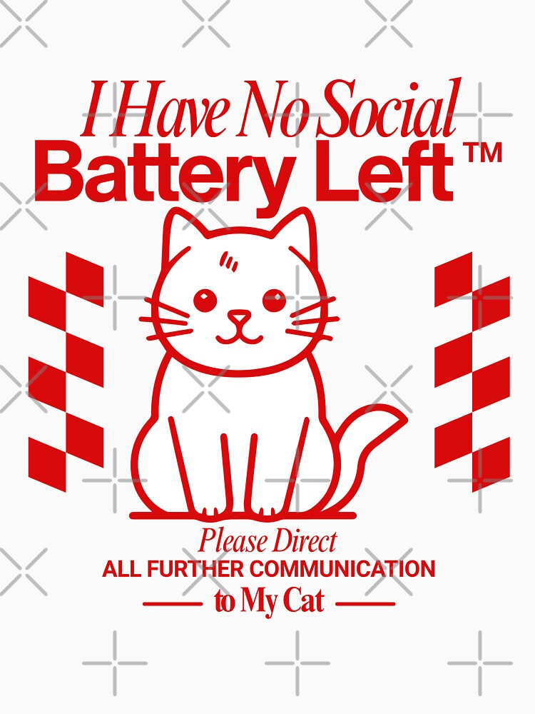 I have no social battery left by Peerless-Prime