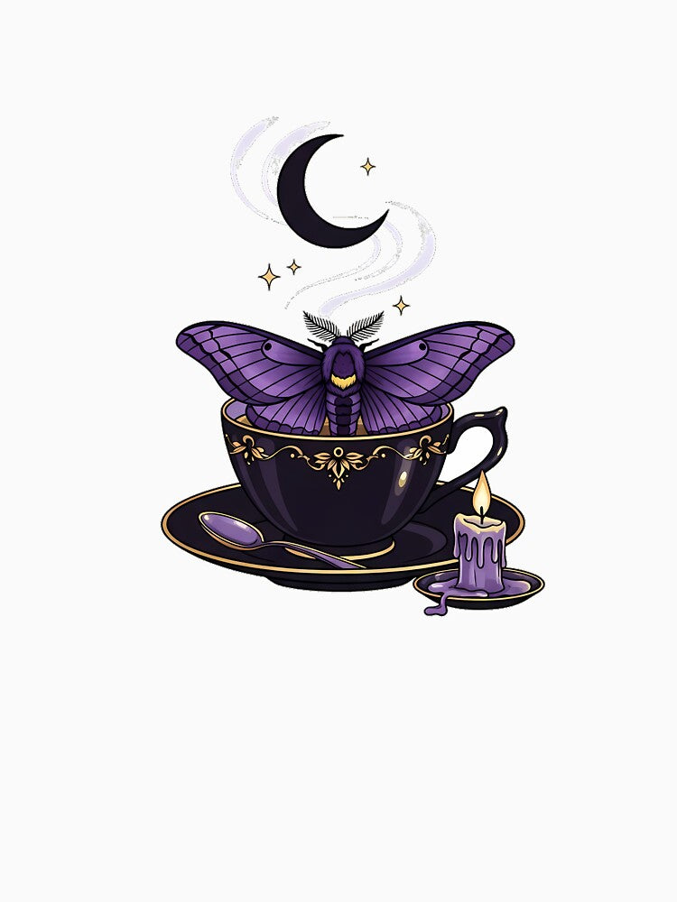 Midnight Teacup Moth Gift by IllumeInk