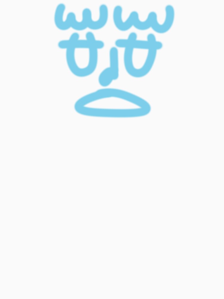 Sky Blue Abstract Doodle Face – Modern Minimalist Line Art by felipemaldonadoart