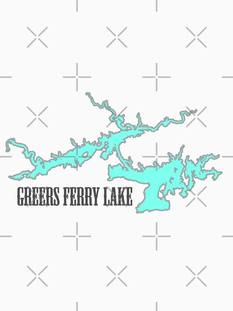 Greers Ferry Lake Stickers by Michael Garber