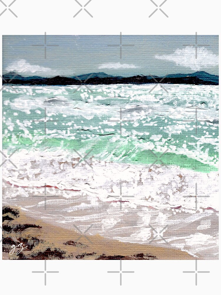 Acrylic Beach by hauntihng