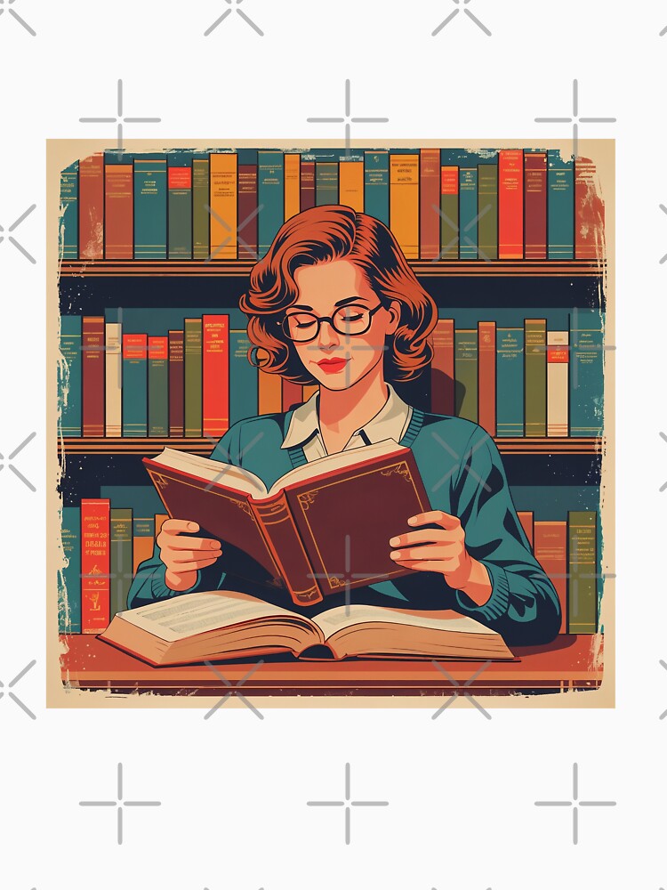 Book Lover Reading Artwork by amrani20