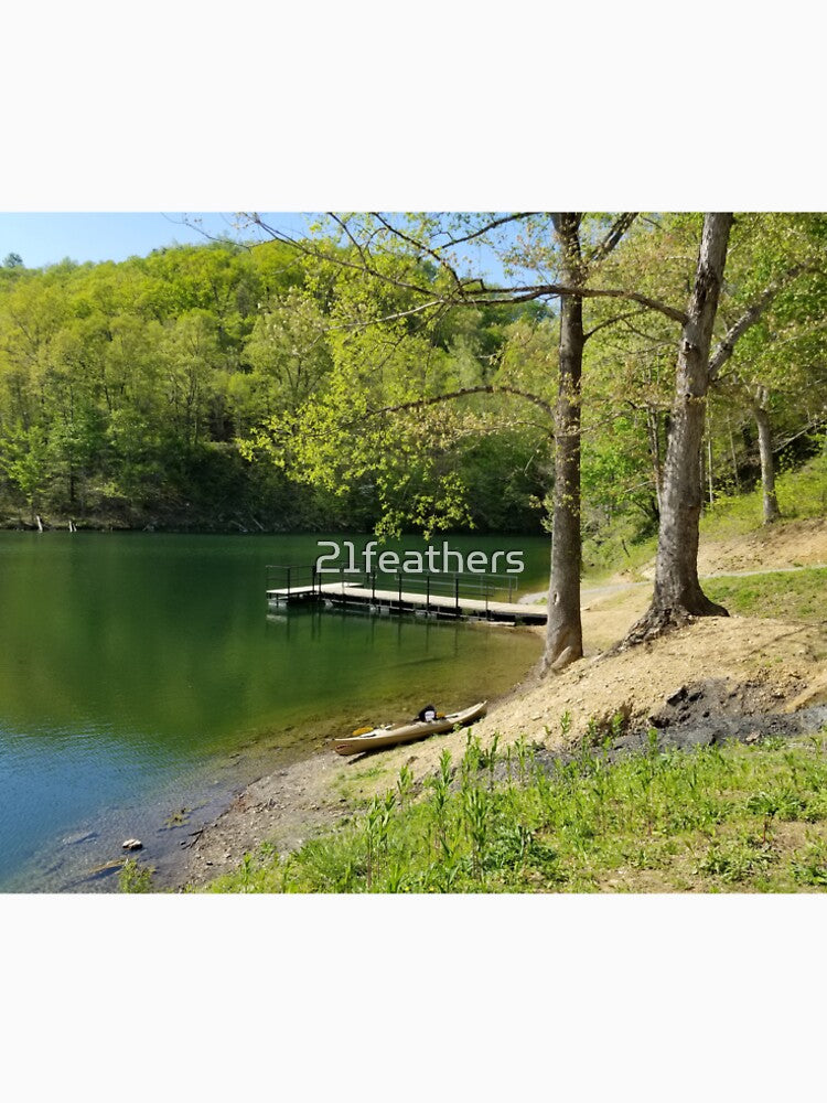 Pier at Fishpond Lake: Kentucky by 21feathers