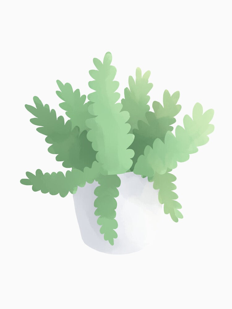 fern plant by art-with-tree