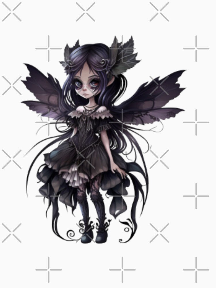 leave Unseelie Dark Fairy by CritterStickers