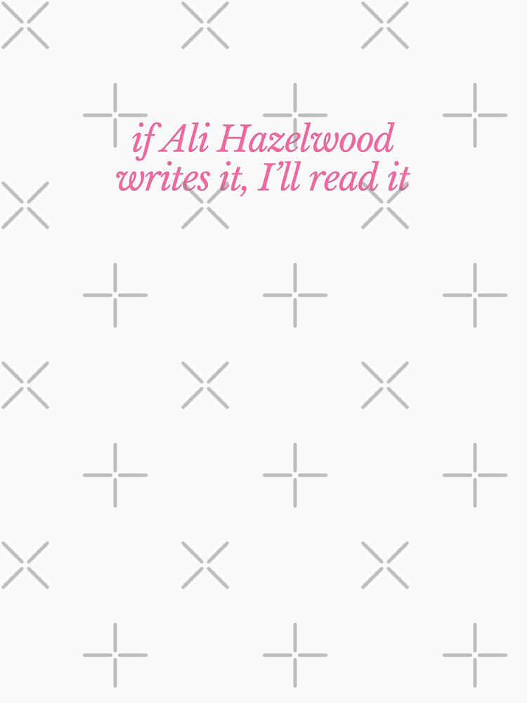 if ali hazelwood writes it, I’ll read it pink by catdiasart