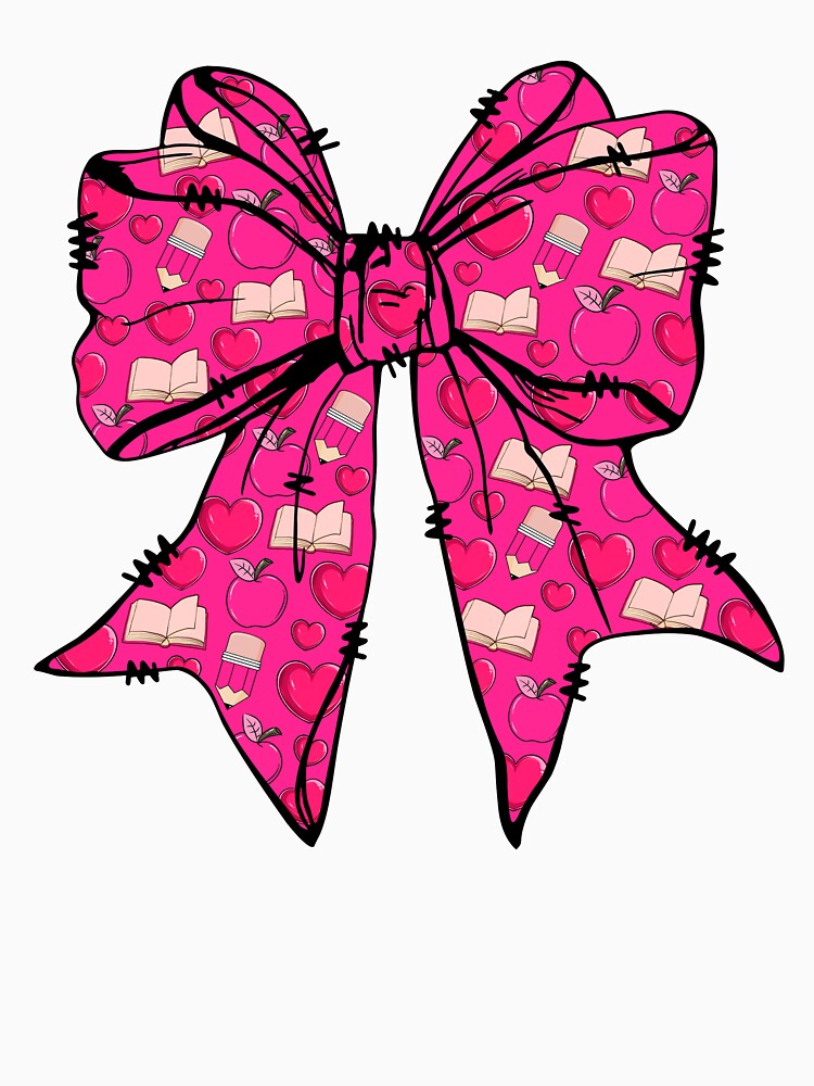 Coquette Bow Valentine’s Day Teacher by AnitaBice