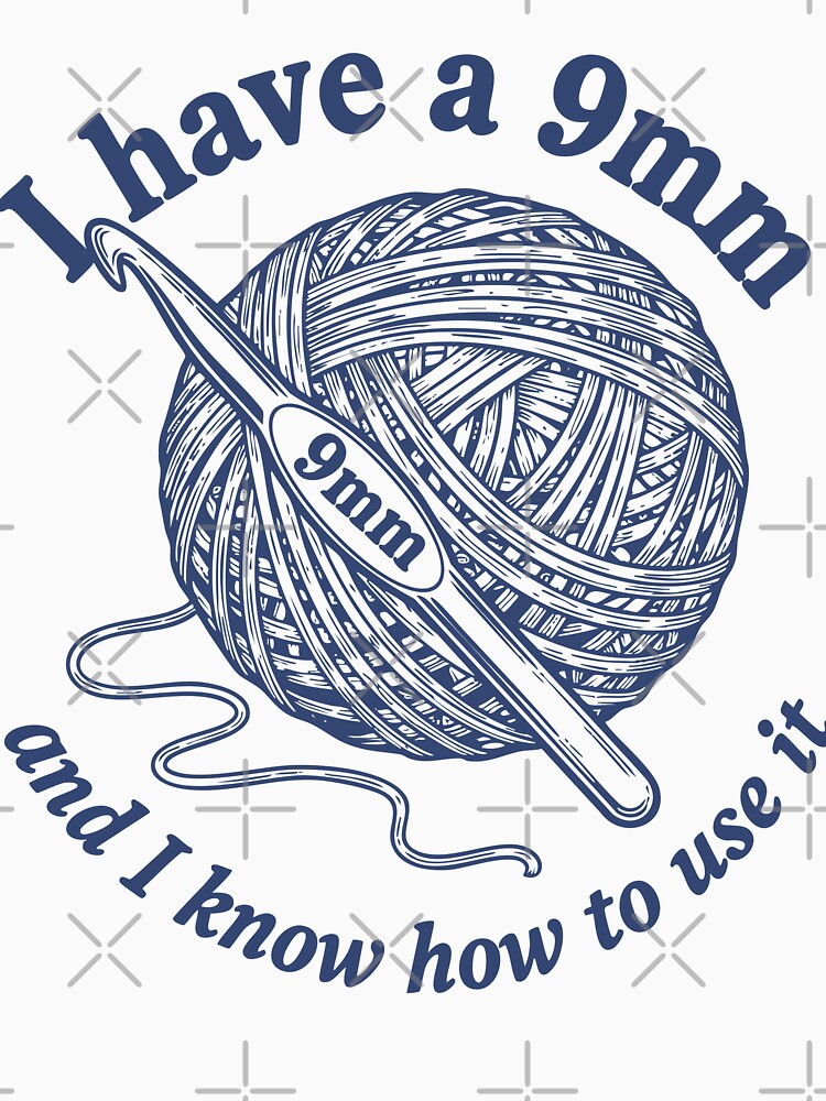 Crochet Lover Knitting I Have A 9mm by LuminOrb