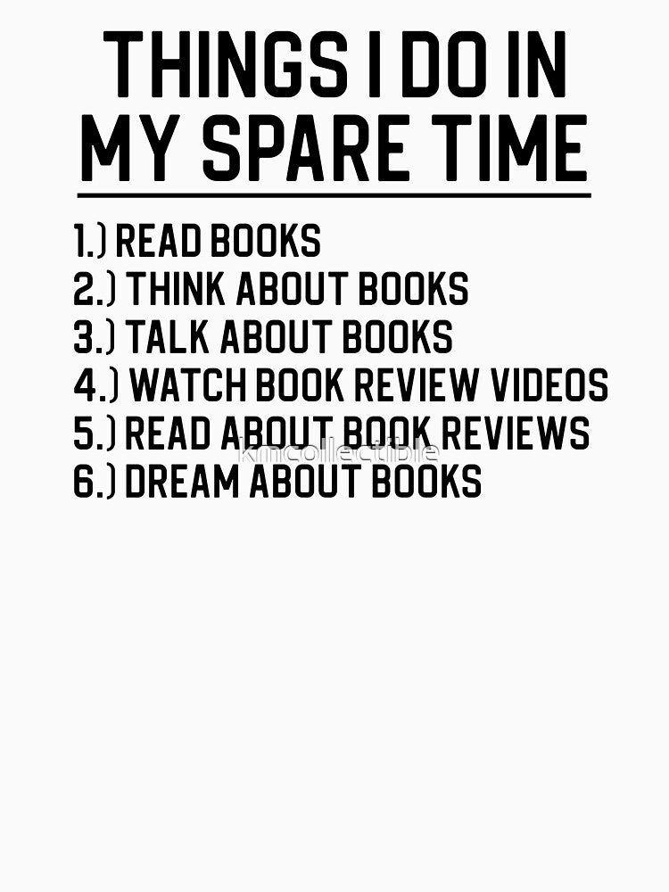 Funny Book Lover Gift Librarian Gift Things I Do Books Reading by kmcollectible