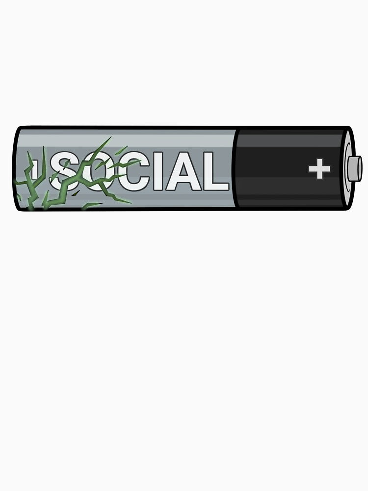 Social Battery by EmeraldFox93