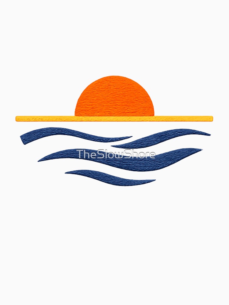 Minimalist Ocean Sunset Design by TheSlowShore