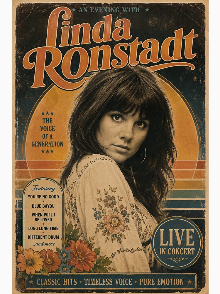 Linda Ronstadt 70s Retro Concert by hablot86