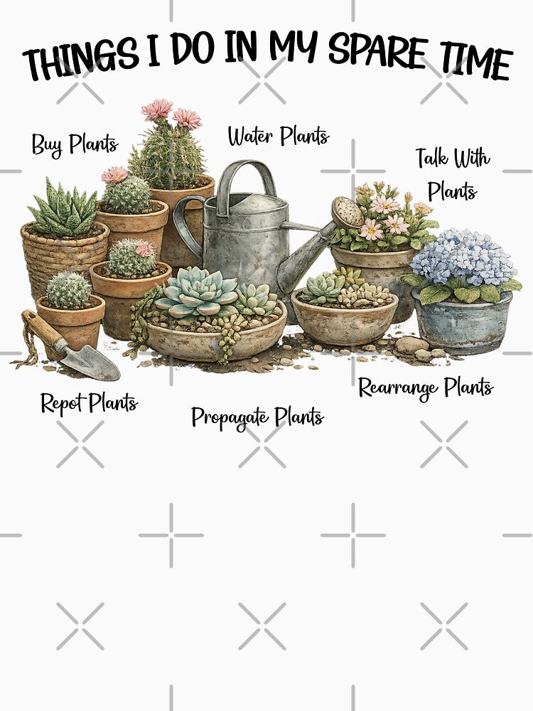 Things I do in my spare time plants Lover by LounisArt