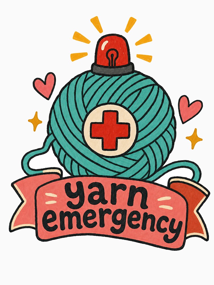 My Hobby Is a Yarn Emergency by VisualArtsOasis