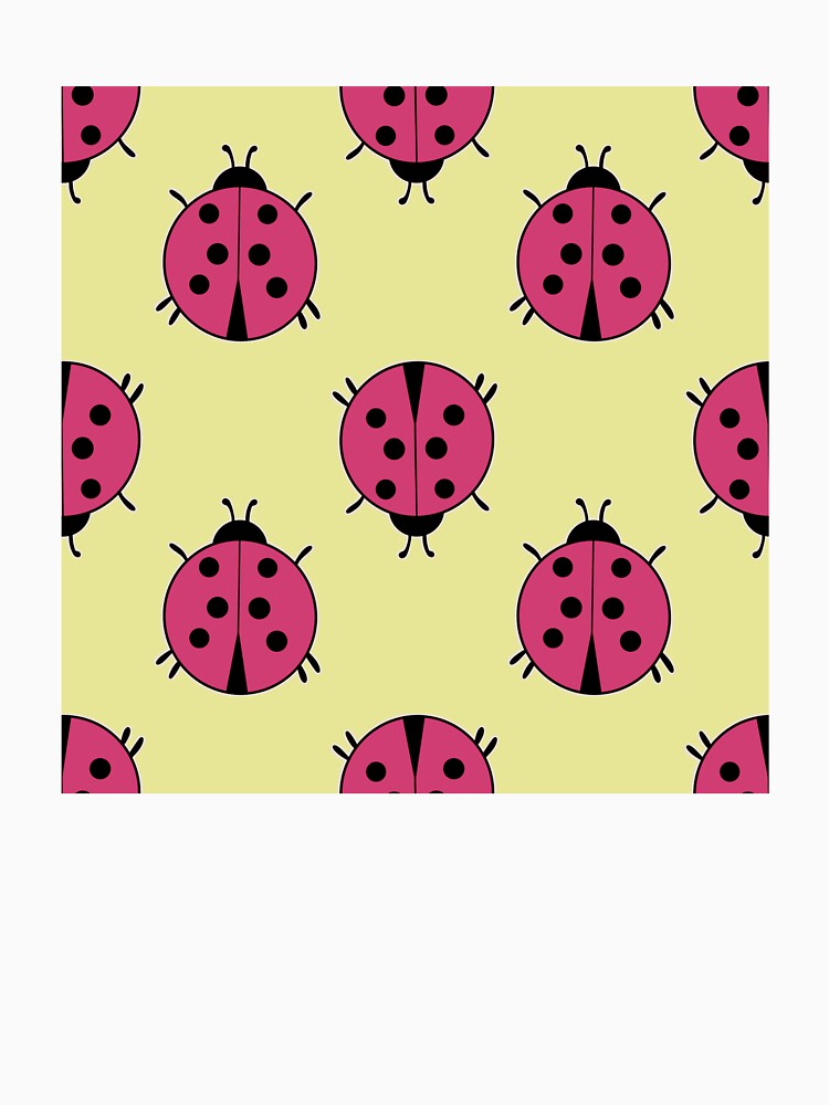 Pink Ladybugs by paigealayna
