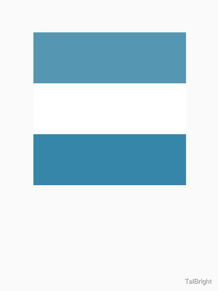 Retro Stripes - Blue Vintage Aesthetic by TalBright