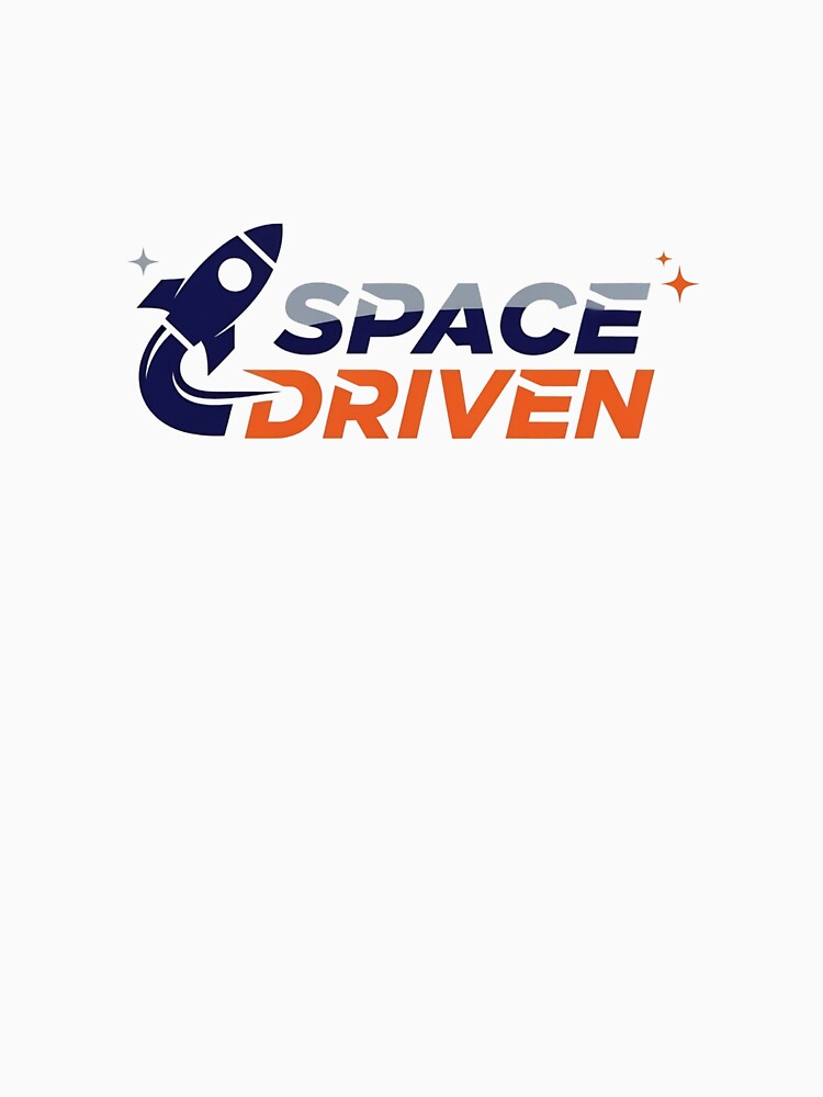 Space Driven Rocket Badge – Retro Space Launch Design by Altair_ Unisex