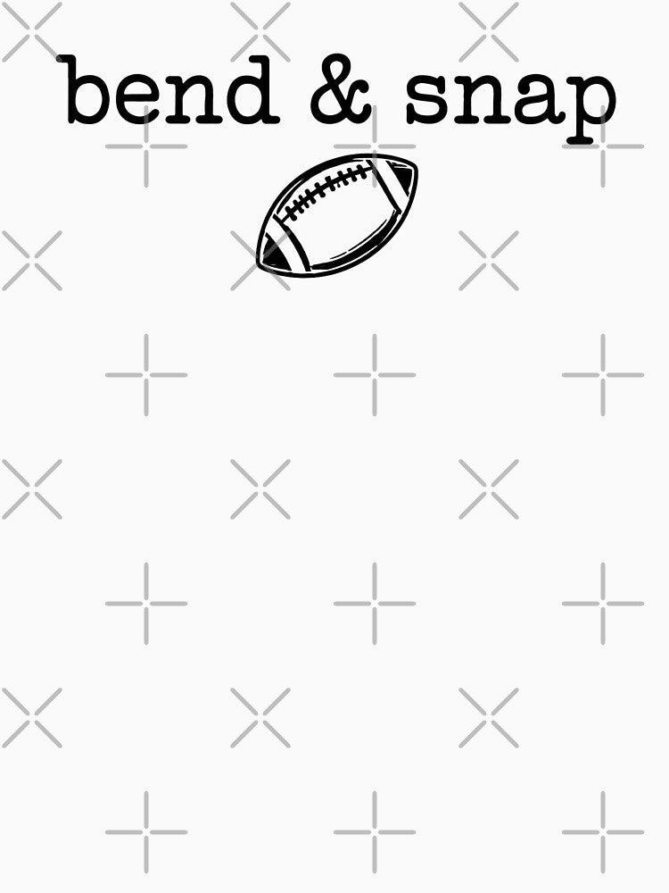 Bend and Snap Football, Game Day, Touchdown Season by RebeltouilleArt