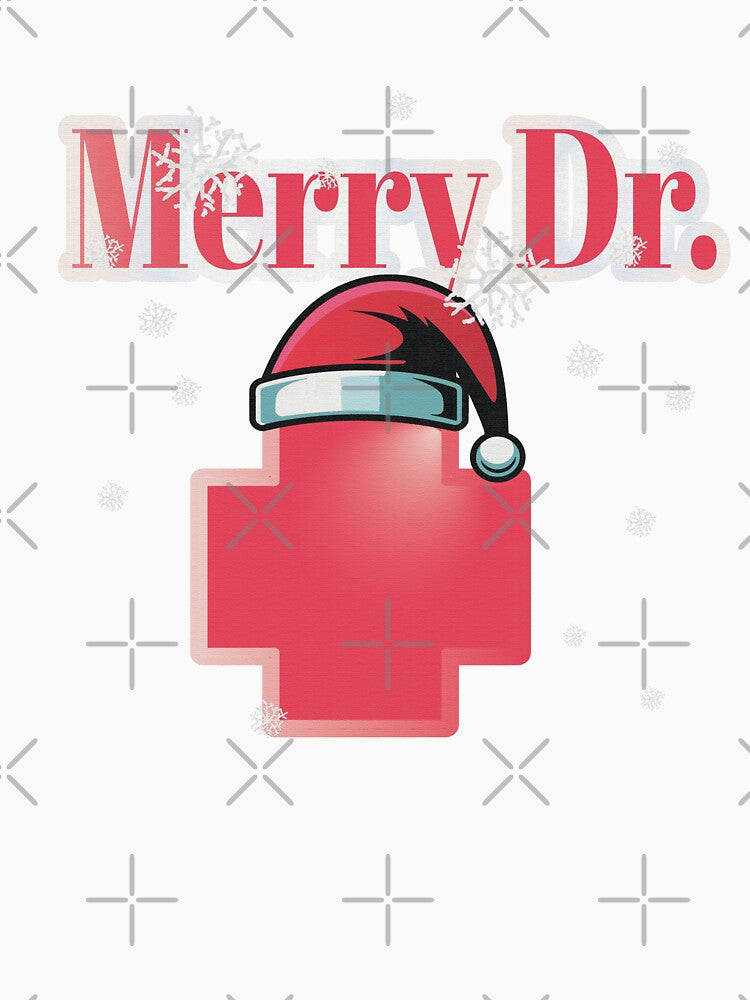 Merry Dr Christmas Medical Pun Design by photossmirnov