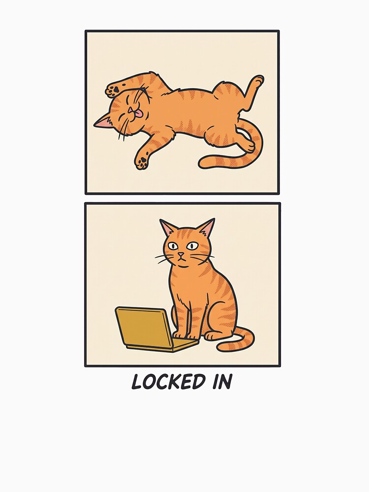 Born To Dilly Dally Locked In Cat Meme Comic by Ninjacatoff