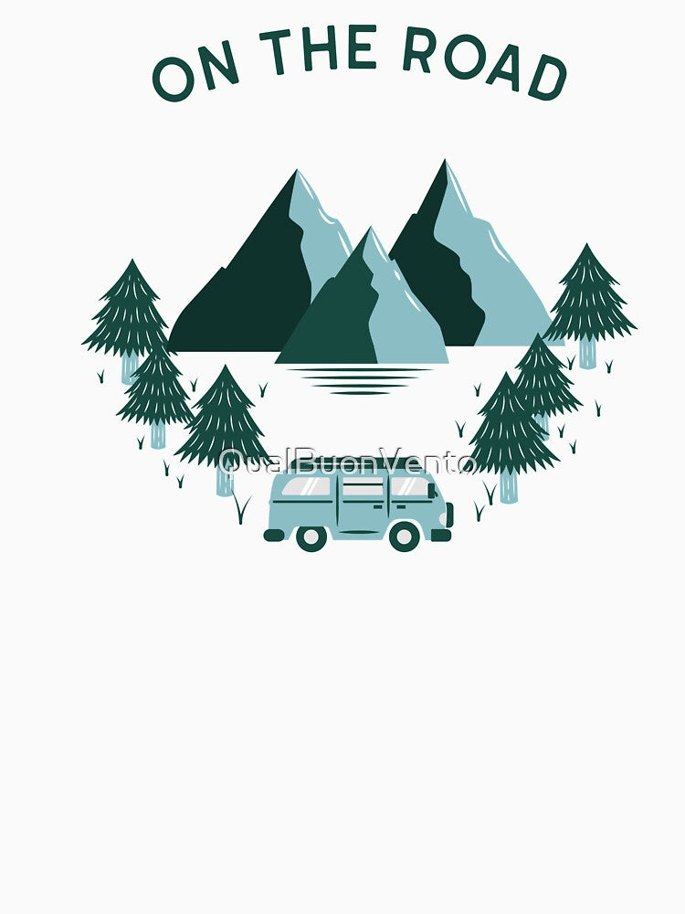 On the Road Van with Mountain View by QualBuonVento