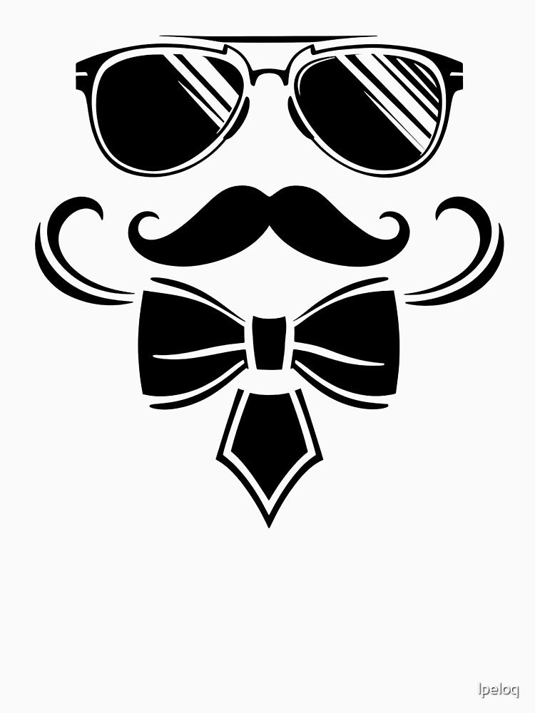 Cool Sunglasses, Mustache, and Bow Tie Design For Men - Dads by Lola Mystique Boutique