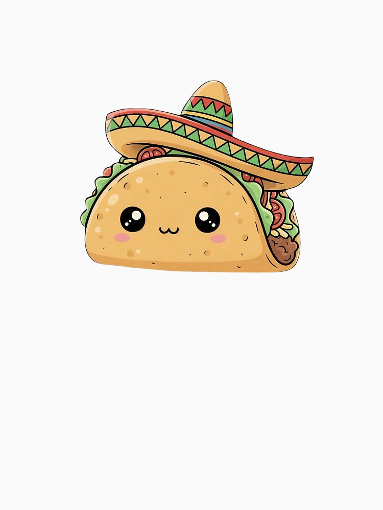 Cute kawaii food taco by ariyuanp