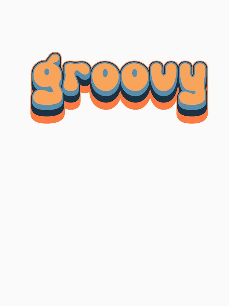 groovy typography design by Camo0godfather
