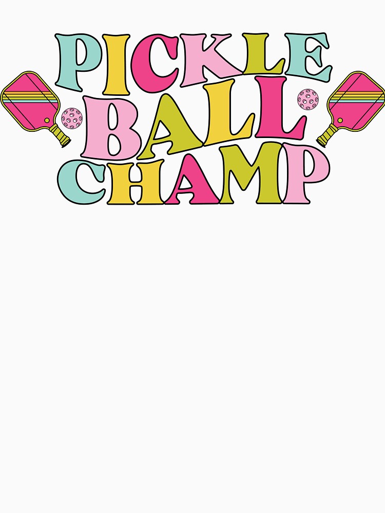 Pickleball Champ by ShortnezDoodles