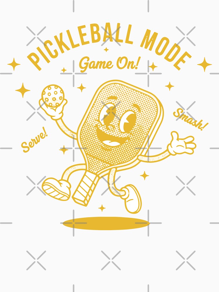 Pickleball Mode On Game Funny Player Love by LuminOrb