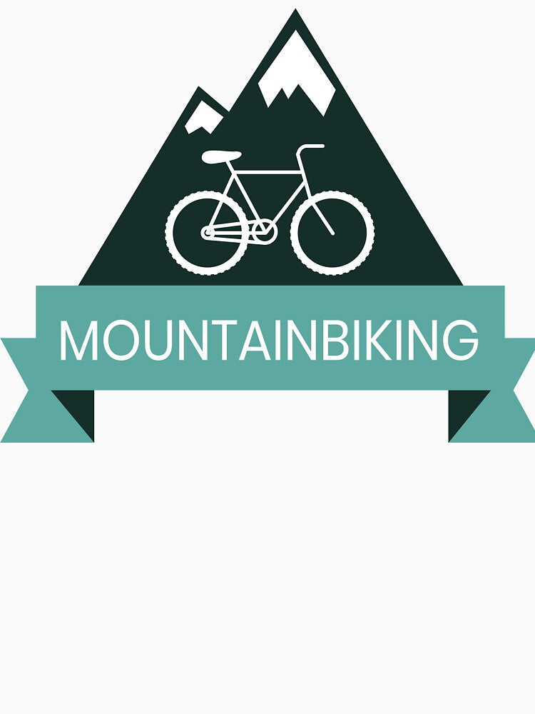 Mountain biking | German hiking | Black hiking t-shirt by Ainbowz-Artwork