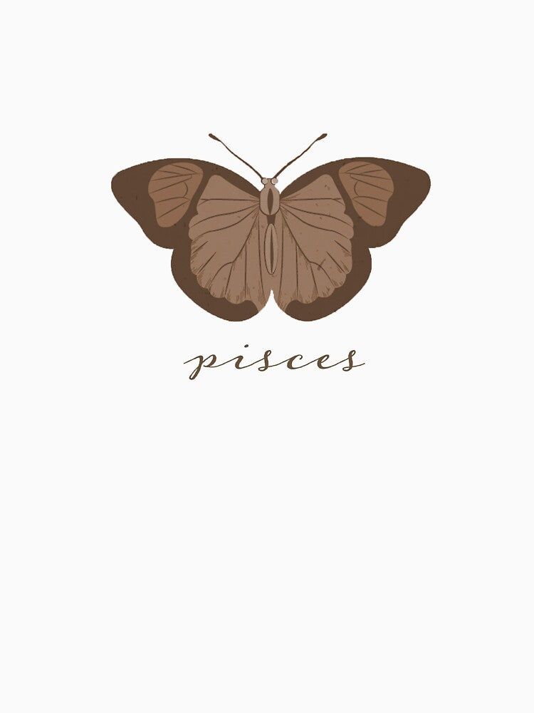 pisces butterfly aesthetic astrology by mandeegirl17